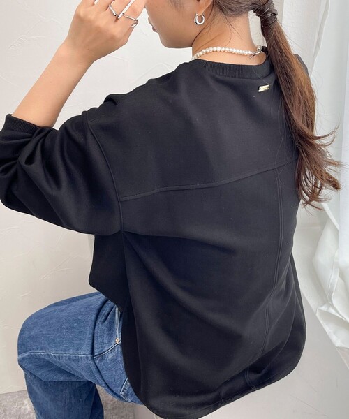 fredy emue（フレディエミュ）の「《セットアップ対応》ダンボールニットプルオーバー（Tシャツ/カットソー・レディース・グレー/オフホワイト/ブラック・38）」の22枚目の写真