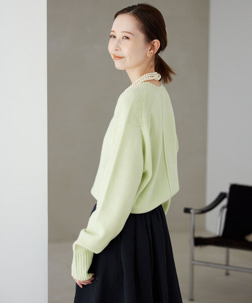 SLOBE IENA（スローブイエナ）の「echecs クルーネックプル