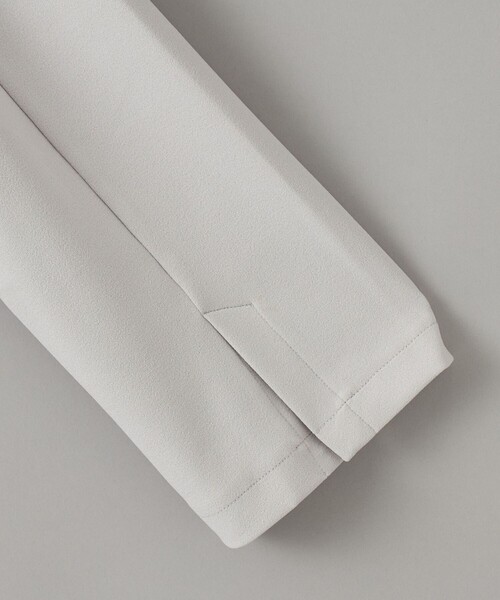 RONEL（ロネル）の「イージージョーゼットダブルジャケット（テーラードジャケット・レディース・ライトグレー/ブラック/ネイビー・S/M/L）」の20枚目の写真