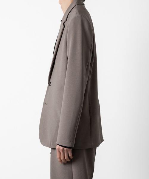 ATTACHMENT（アタッチメント）の「PE ストレッチ ダブルクロス 2B JKT / PE STRETCH DOUBLE CLOTH 2B JKT（テーラードジャケット・メンズ・ブラック/グレー系/ライトグレー系・1/2/3）」の20枚目の写真