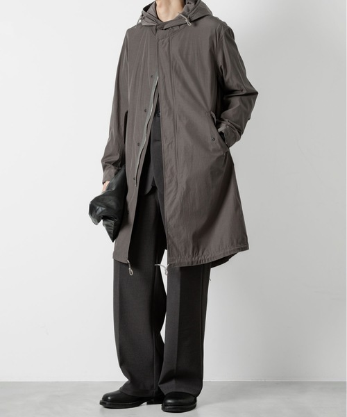 ATTACHMENT（アタッチメント）の「PE ストレッチ ダブルクロス 2B JKT / PE STRETCH DOUBLE CLOTH 2B JKT（テーラードジャケット・メンズ・ブラック/グレー系/ライトグレー系・1/2/3）」の16枚目の写真