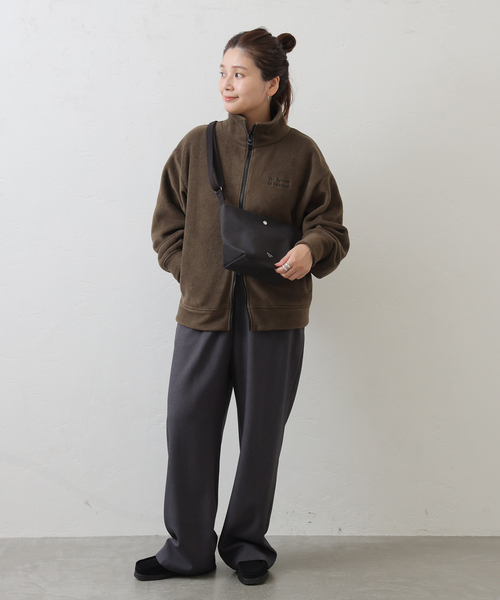 ORCIVAL（オーシバル）の「【ORCIVAL】SHOULDER POUCH MEDIUM OR-H0329 LCV（ショルダーバッグ・レディース・ホワイト/ブラウン/ブラック系その他・FREE）」の5枚目の写真