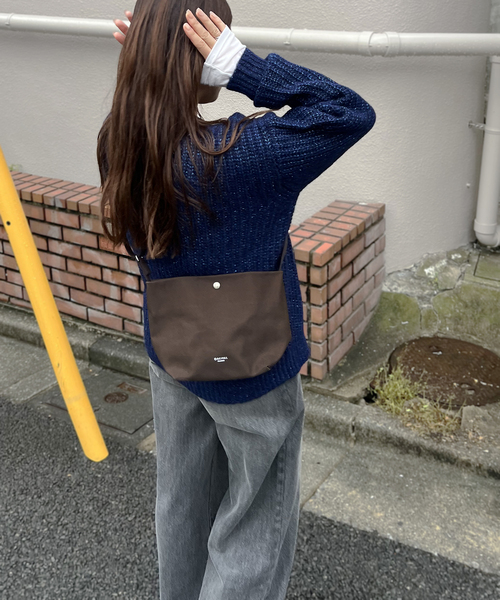 ORCIVAL（オーシバル）の「【ORCIVAL】SHOULDER POUCH MEDIUM OR-H0329 LCV（ショルダーバッグ・レディース・ホワイト/ブラウン/ブラック系その他・FREE）」の7枚目の写真