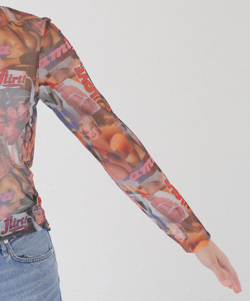 Oriens JOURNAL STANDARD(オリエンス ジャーナルスタンダード)の「【Carne Bollente/カルネボレンテ】 Moans Mixtape AW24LT0 202(Tシャツ/カットソー・レディース・その他・SMALL/MEDIUM)」の14枚目の写真