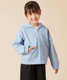 a.v.v（アーヴェヴェ）の「[140-150]ラメ裏毛パーカー（パーカー・キッズ）」