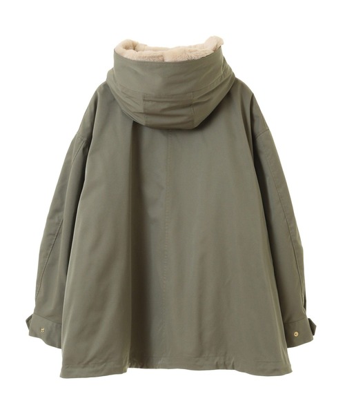 earth music&ecology（アースミュージックアンドエコロジー）の「マルチウェイマウンテンパーカー（マウンテンパーカー・レディース・ブラック/カーキ/ベージュ・M/L）」の7枚目の写真