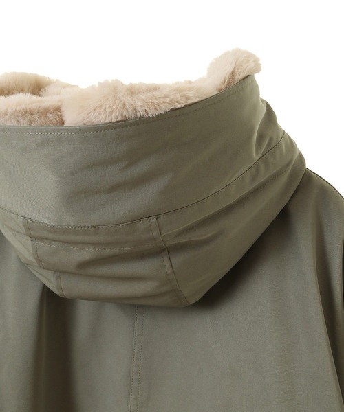 earth music&ecology（アースミュージックアンドエコロジー）の「マルチウェイマウンテンパーカー（マウンテンパーカー・レディース・ブラック/カーキ/ベージュ・M/L）」の12枚目の写真