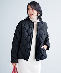 【TAION×UNFILO】キルティングダウン ショート丈ブルゾン