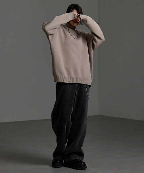 【nullsさま】マルジェラ　リブ編みフルジップハイネックセーター メゾン マルジェラ MAISON MARGIELA SI1HA0010 S17783 ニット PULLOVER