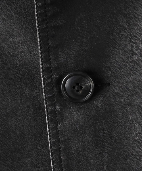 BACK NUMBER（バックナンバー）の「【BACK NUMBER】カーコート（ライダースジャケット・メンズ・ブラック・M/L/XL）」の8枚目の写真