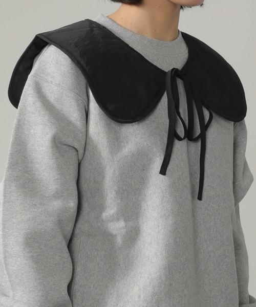 emesuelee（エメスーリー）の「ナイロン付け襟（付け襟・レディース・ダークベージュ/アイボリー/ブラック/ブラウン・フリー）」の19枚目の写真