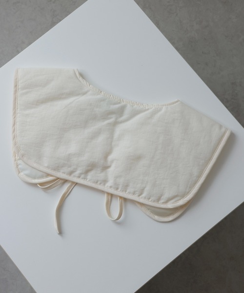 emesuelee（エメスーリー）の「ナイロン付け襟（付け襟・レディース・ダークベージュ/アイボリー/ブラック/ブラウン・フリー）」の8枚目の写真