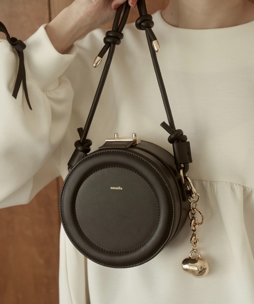 ヌネラ nunela バッグcircle shoulder bag (No.5) circle shoulder bag【No.5】（ショルダーバッグ）｜nunela