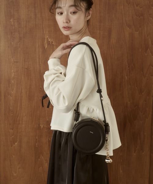 ヌネラ nunela バッグcircle shoulder bag (No.5) circle shoulder bag【No.5】（ショルダーバッグ）｜nunela
