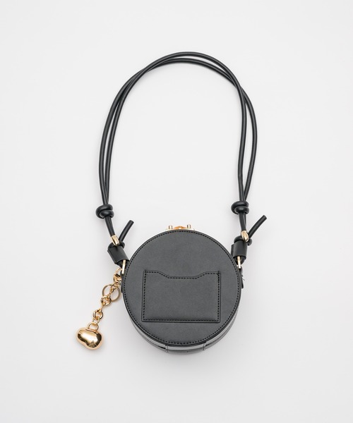 nunela circle shoulder bag【No.5】 キャメル circle shoulder bag【No.5】（ショルダーバッグ）｜nunela