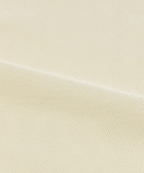 BAYFLOW（ベイフロー）の「[すっきり見えするネックライン]シアーベロアクルーネックプルオーバー（Tシャツ/カットソー・レディース・キャメル/ブラック/オフホワイト・FREE）」の18枚目の写真