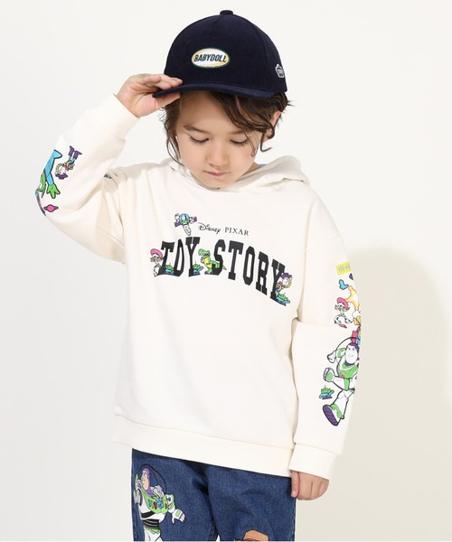 親子お揃い ディズニー TOY・STORY トイストーリー 裏起毛