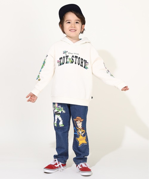 親子お揃い ディズニー TOY・STORY トイストーリー 裏起毛