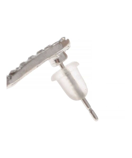 EATME（イートミー）の「リボンビジューピアス（ピアス（両耳用）・レディース・シルバー・FREE）」の6枚目の写真