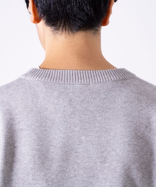 GEVACO(ゲバコ)の「【GEVACO/ゲバコ】ホースサガラ刺繍 プルオーバークルーネックニット UNISEX(ニット/セーター・メンズ・ネイビー/アイボリー/グレー・M/L)」の19枚目の写真