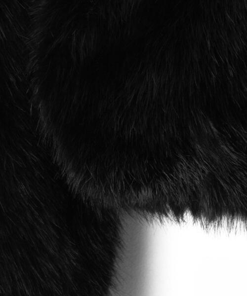 dispark（ディスパーク）の「DISPARK/フェイクファーブルゾン（ブルゾン・レディース・ブラウン/ブラック・FREE）」の8枚目の写真