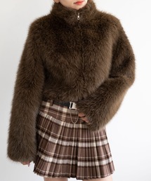 dispark | DISPARK/【24年秋冬新作】フェイクファーブルゾン(ブルゾン)