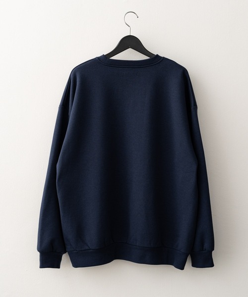 Rocky Monroe(ロッキーモンロー)の「オーバーサイズ裏起毛バタフライプリントスウェットトレーナー(スウェット・メンズ・ブラック/ピンク/ネイビー/オートミール・M/L/XL)」の22枚目の写真