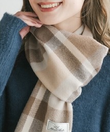 SETUP7（セットアップセブン）の「【MASCLUB】フリンジチェックストール マフラー（マフラー・メンズ）」