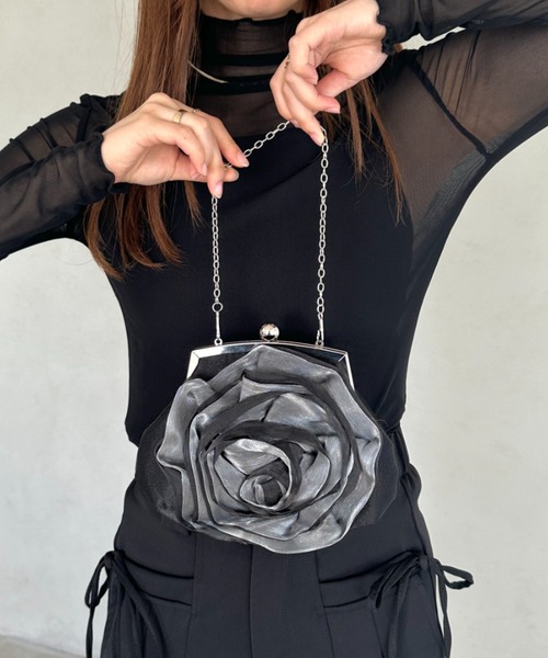 ドレス タイト キャミソール 薔薇 黒 パール パーティー 結婚式 大人気上昇 パーティードレス 黒 キャミソール セクシー Aライン