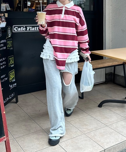 Alley Tokyo（アリートーキョー）の「フリフリの巻くやつ（スカート・レディース・ホワイト・FREE）」の5枚目の写真