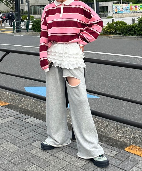 Alley Tokyo（アリートーキョー）の「フリフリの巻くやつ（スカート・レディース・ホワイト・FREE）」の13枚目の写真