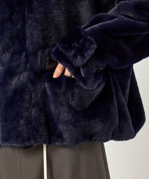 ECOファー(JK)（ブルゾン）｜VACHEMENT（ヴァシュモン）のファッション