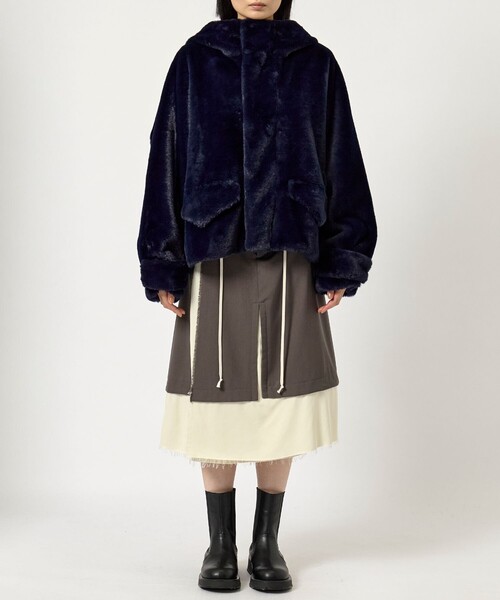 ECOファー(JK)（ブルゾン）｜VACHEMENT（ヴァシュモン）のファッション