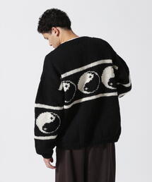 niche. | MacMahon Knitting Mills/マクマホンニッティングミルズ　Crew Neck Knit-Yin&Yang　クルーネックニット(ニット/セーター)