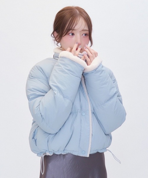 【セール】ボアライニングダウン(ダウンジャケット/コート)|TITTY&CO.(ティティーアンドコー) 【セール】ボアライニングダウン(ダウンジャケット/コート)|TITTY&CO.(ティティーアンドコー)