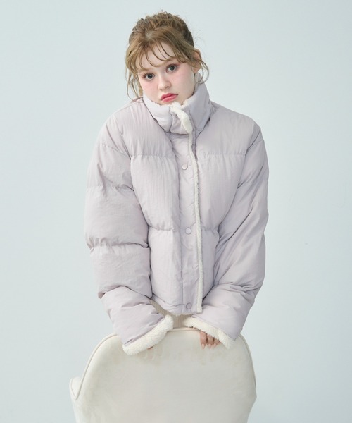 【セール】ボアライニングダウン(ダウンジャケット/コート)|TITTY&CO.(ティティーアンドコー) 【セール】ボアライニングダウン(ダウンジャケット/コート)|TITTY&CO.(ティティーアンドコー)