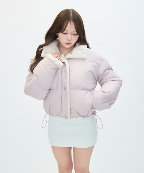 【セール】ボアライニングダウン(ダウンジャケット/コート)|TITTY&CO.(ティティーアンドコー) 【セール】ボアライニングダウン(ダウンジャケット/コート)|TITTY&CO.(ティティーアンドコー)