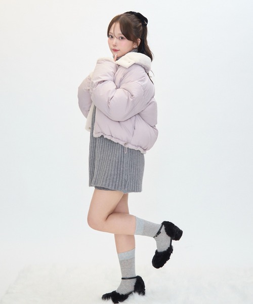 【セール】ボアライニングダウン(ダウンジャケット/コート)|TITTY&CO.(ティティーアンドコー) 【セール】ボアライニングダウン(ダウンジャケット/コート)|TITTY&CO.(ティティーアンドコー)