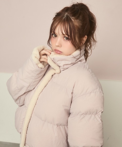 セール】ボアライニングダウン（ダウンジャケット/コート
