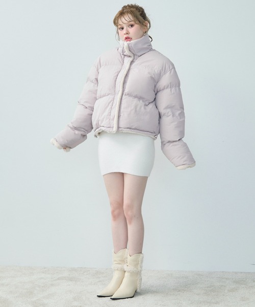 【セール】ボアライニングダウン(ダウンジャケット/コート)|TITTY&CO.(ティティーアンドコー) 【セール】ボアライニングダウン(ダウンジャケット/コート)|TITTY&CO.(ティティーアンドコー)