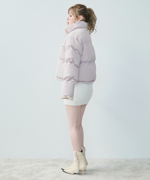 【セール】ボアライニングダウン(ダウンジャケット/コート)|TITTY&CO.(ティティーアンドコー) 【セール】ボアライニングダウン(ダウンジャケット/コート)|TITTY&CO.(ティティーアンドコー)