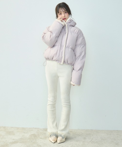 【セール】ボアライニングダウン(ダウンジャケット/コート)|TITTY&CO.(ティティーアンドコー) 【セール】ボアライニングダウン(ダウンジャケット/コート)|TITTY&CO.(ティティーアンドコー)