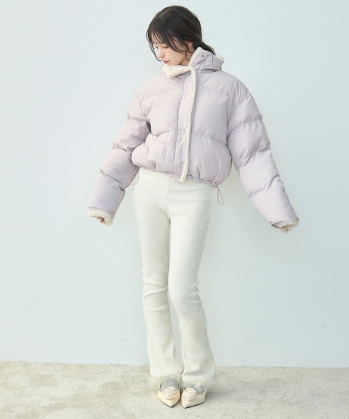 【セール】ボアライニングダウン(ダウンジャケット/コート)|TITTY&CO.(ティティーアンドコー) 【セール】ボアライニングダウン(ダウンジャケット/コート)|TITTY&CO.(ティティーアンドコー)