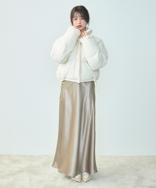 【セール】ボアライニングダウン(ダウンジャケット/コート)|TITTY&CO.(ティティーアンドコー) 【セール】ボアライニングダウン(ダウンジャケット/コート)|TITTY&CO.(ティティーアンドコー)