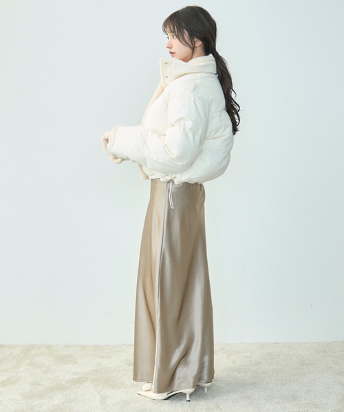 【セール】ボアライニングダウン(ダウンジャケット/コート)|TITTY&CO.(ティティーアンドコー) 【セール】ボアライニングダウン(ダウンジャケット/コート)|TITTY&CO.(ティティーアンドコー)