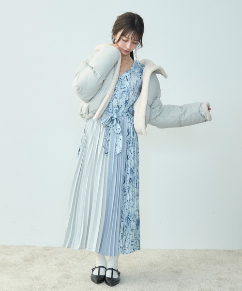 【セール】ボアライニングダウン(ダウンジャケット/コート)|TITTY&CO.(ティティーアンドコー) 【セール】ボアライニングダウン(ダウンジャケット/コート)|TITTY&CO.(ティティーアンドコー)