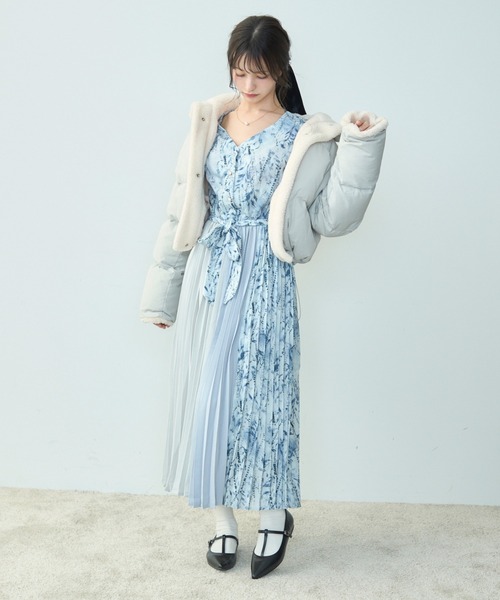 【セール】ボアライニングダウン(ダウンジャケット/コート)|TITTY&CO.(ティティーアンドコー) 【セール】ボアライニングダウン(ダウンジャケット/コート)|TITTY&CO.(ティティーアンドコー)