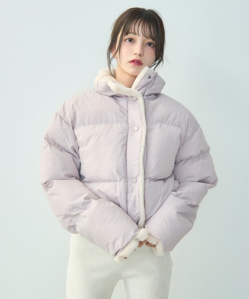 【セール】ボアライニングダウン(ダウンジャケット/コート)|TITTY&CO.(ティティーアンドコー) 【セール】ボアライニングダウン(ダウンジャケット/コート)|TITTY&CO.(ティティーアンドコー)