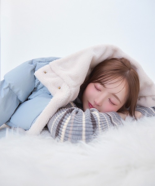 【セール】ボアライニングダウン(ダウンジャケット/コート)|TITTY&CO.(ティティーアンドコー) 【セール】ボアライニングダウン(ダウンジャケット/コート)|TITTY&CO.(ティティーアンドコー)