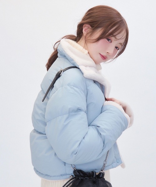 【セール】ボアライニングダウン(ダウンジャケット/コート)|TITTY&CO.(ティティーアンドコー) 【セール】ボアライニングダウン(ダウンジャケット/コート)|TITTY&CO.(ティティーアンドコー)